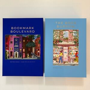 Hobbry Purrfectly Cozy & Be Rooted Plot Twist 500 Piece Jigsaw Puzzles NWT